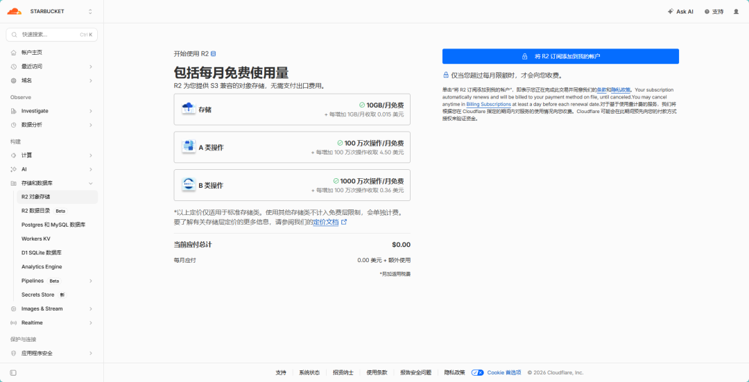 《Cloudflare免费对象存储R2+HTTPS,同时具备资源加速和资源存储》文章正文配图 — STARBUCKET BLOG
